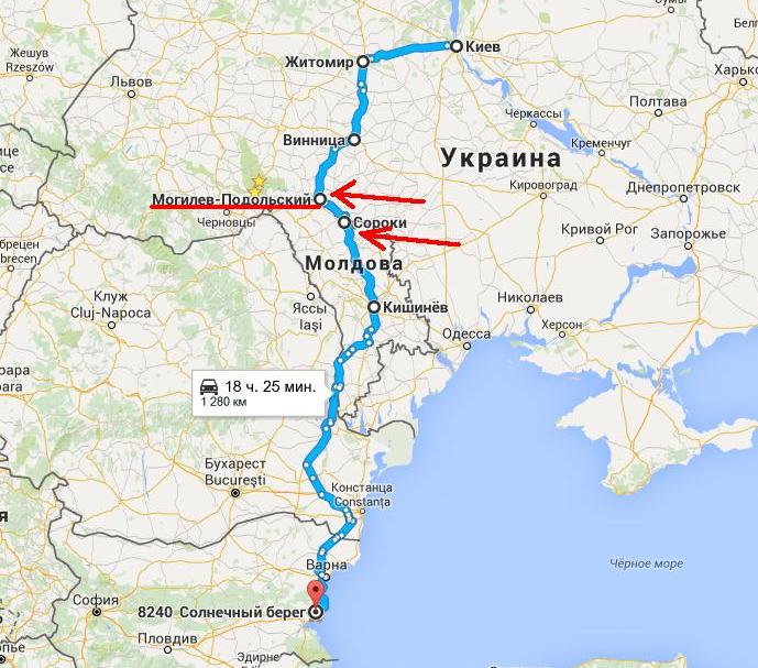 маршрут україна болгарія на машині в болгарію фото 17